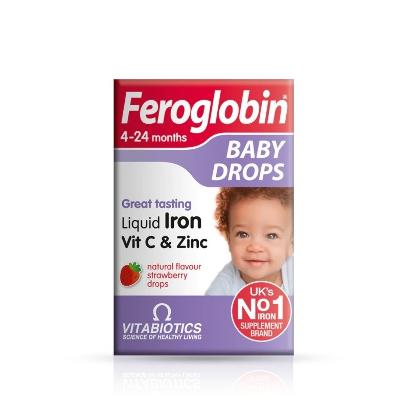 Vitabiotics Feroglobin Baby Drops 30ml