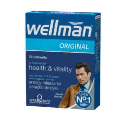 Vitabiotics Wellman Original Tabs 30 1+1 Free