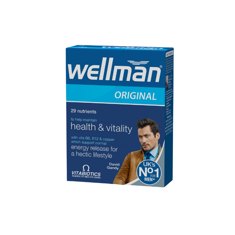 Vitabiotics Wellman Original Tabs 30 1+1 Free