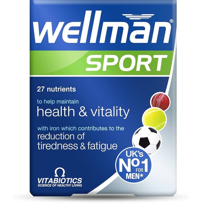 Vitabiotics Wellman Sport 30 Tabs