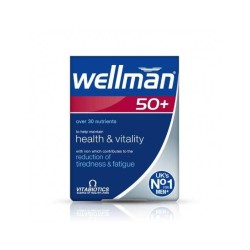 Vitabiotics Wellman Vitamin 50+30 Tabs