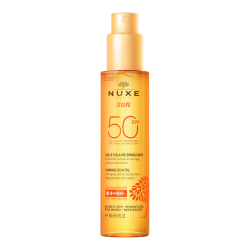 NUXE SUN TANNING OIL SPF50 150ML