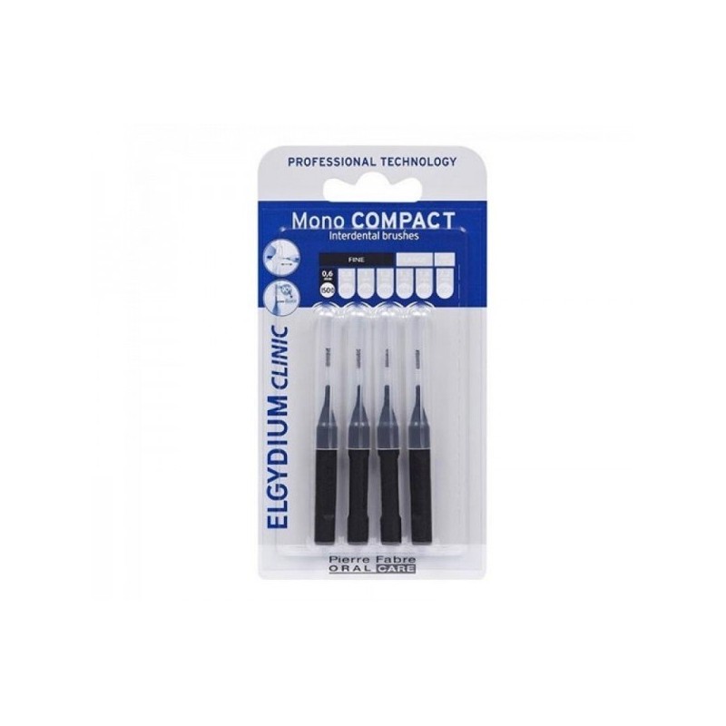 Elgydium Clinic Mono Compact Black 0.6mm