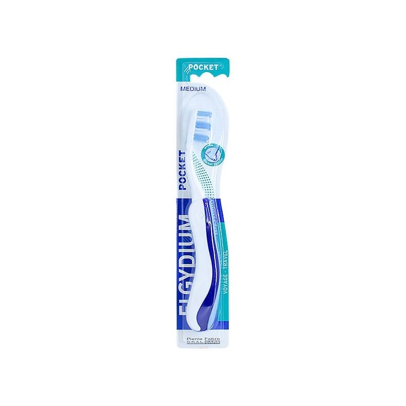 Elgydium Pocket Travel Size Medium Toothbrush
