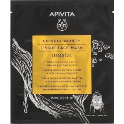 APIVITA EXPRESS BEAUTY SHEET FACE MASK MASTIC 10ML