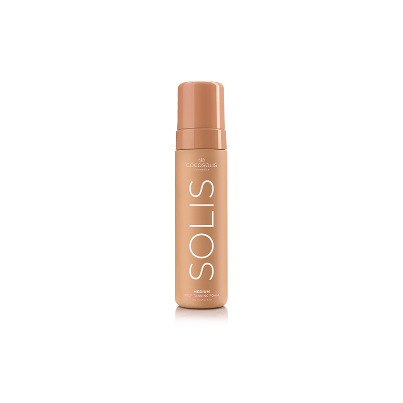 Cocosolis Solis Self Tan Foam Medium Natural Body Lotion