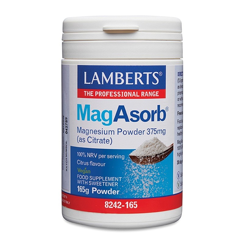 LAMBERTS MAGASORB MAGNESIUM POWDER 165gr