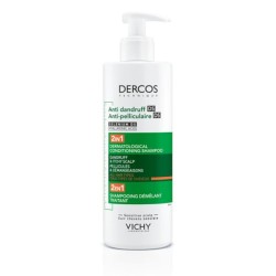 VICHY DERCOS ANTI DUNDRUFF DS SHAMPOO 2 IN 1 390ML