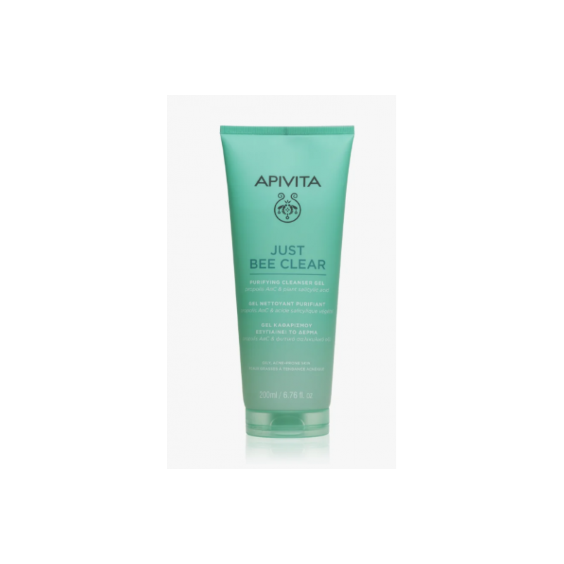 APIVITA JUST BEE CLEAR CLEANSER GEL 200ML