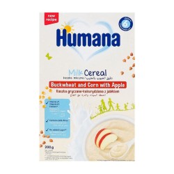 Humana MC Buckwheat Corn Apple x200g 6m+
