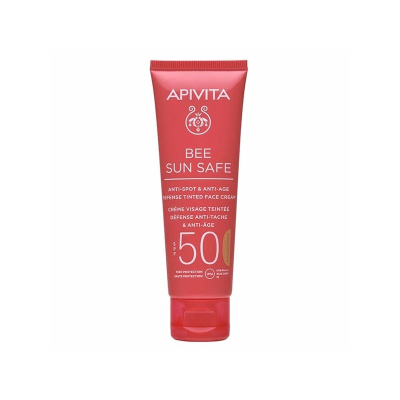 APIVITA BEE SUN SAFE ANTI SPOT ANTI AGE SPF50 GOLDEN 50ML