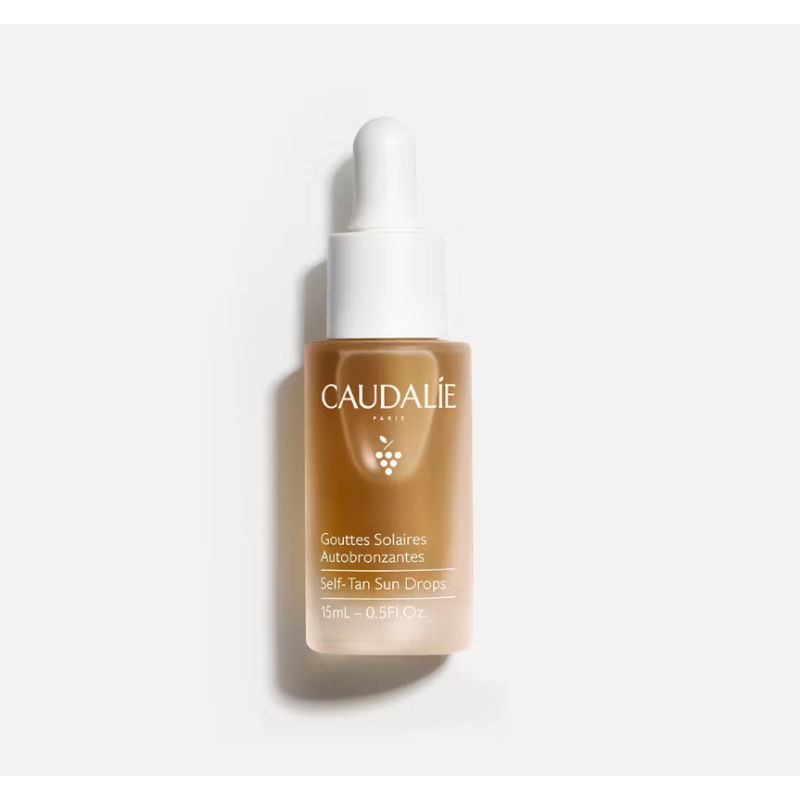 Caudalie Self-Tan Sun Drops Σταγόνες Σταδιακού Μαυρίσματος Προσώπου, 15ml