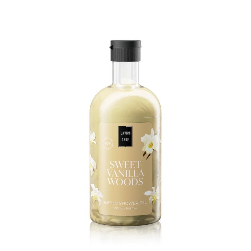 LC Bath & Shower Gel Sweet Vanilla Woods 500ml