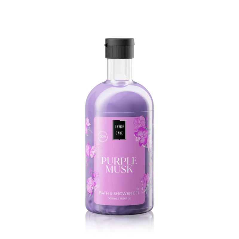 LC Bath & Shower gel Purple Musk 500ml
