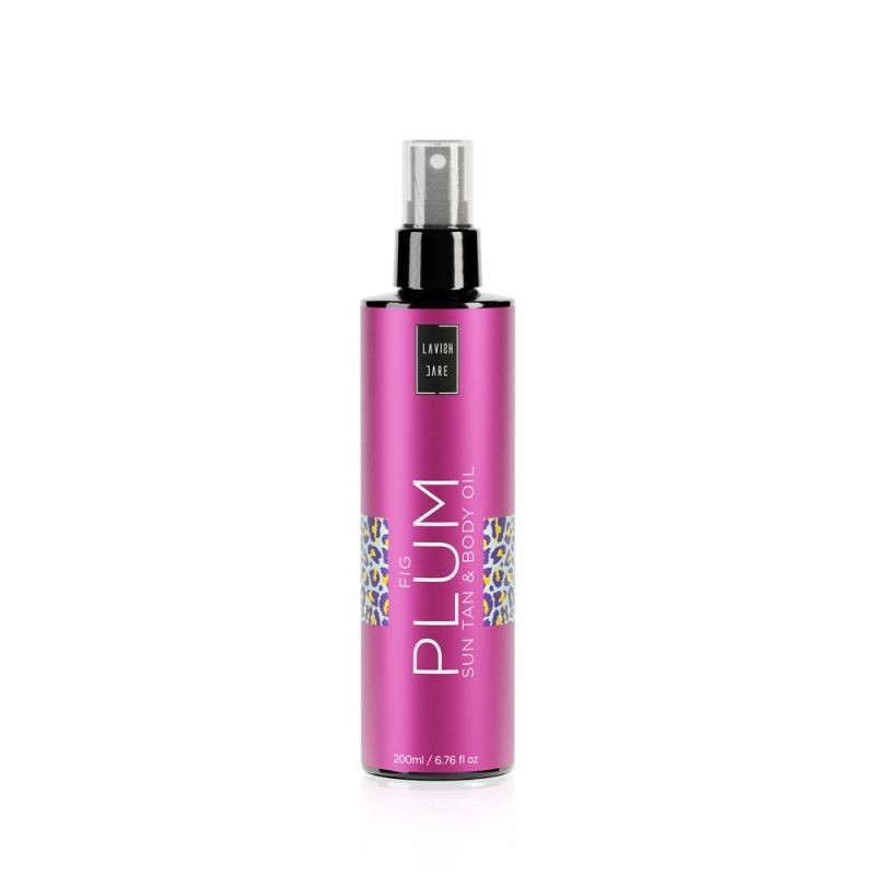 LC Suncare SUN TAN & BODY OIL - FIG PLUM 200ml