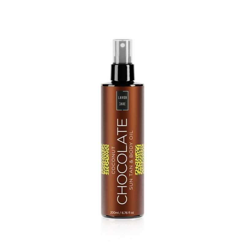 LC Suncare SUN TAN & BODY OIL - COCONUT CHOCOLATE 200ml