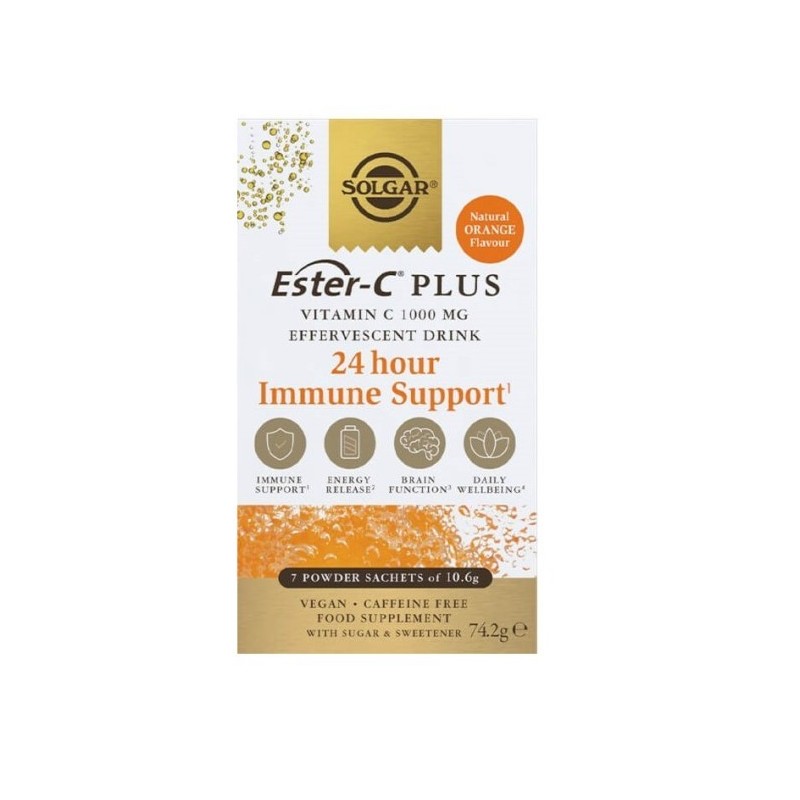Solgar Ester C Plus 1000mg 7 Sach. Orang