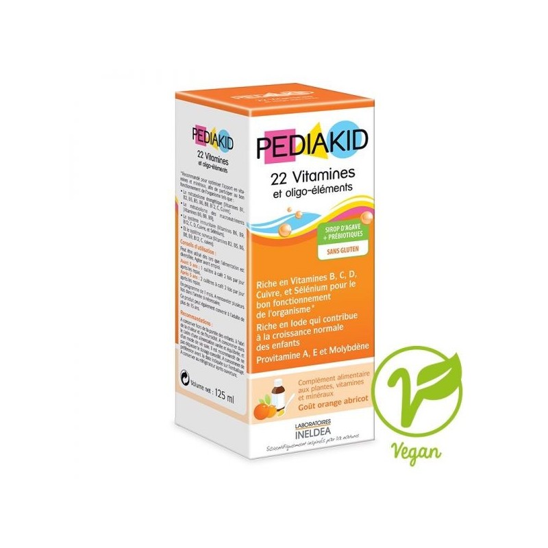 Pediakid 22 Vitamins & Minerals 125ml