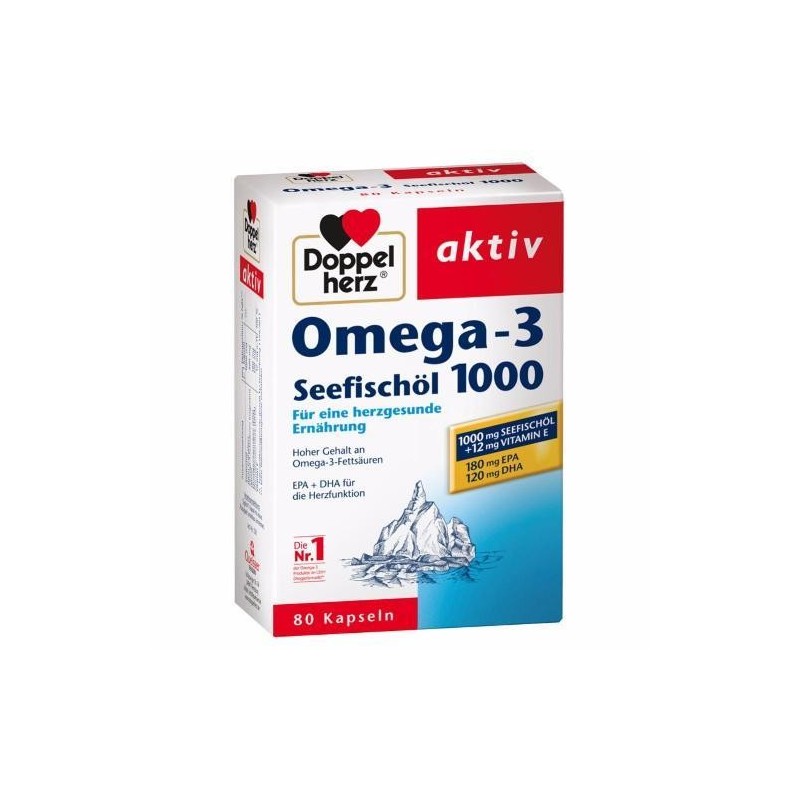 Doppelherz Omega 3 1gr 80 Caps