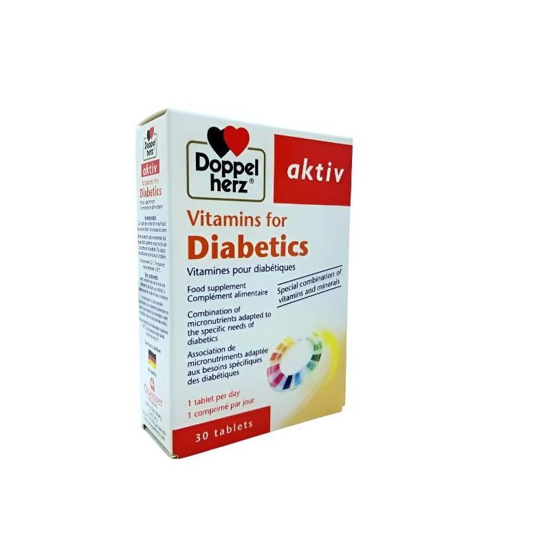 Doppelherz Diabetiker Vitamin & Minerals 30tabs