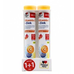 Doppelherz Vitamin C+Zinc 15 Effervescent Tabs 1+1