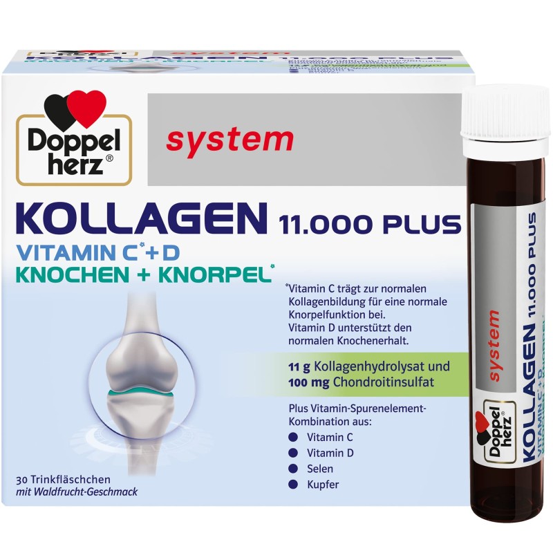 Doppelherz Kollagen 11.000 Plus 30 ampoules