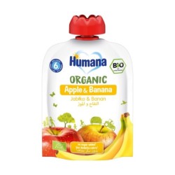 Humana Org. Apple &Banana Pouch 90g