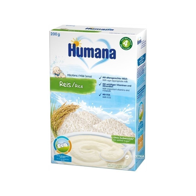 Humana Milk Cereal-Rise 200gr