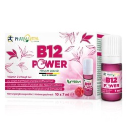 Pharmavital Vegan B12 Power Drinking Ampoules 70ml 10x7ml