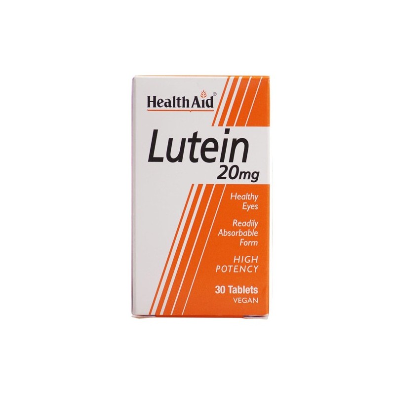 Health Aid Lutein 20mg Tabs 30