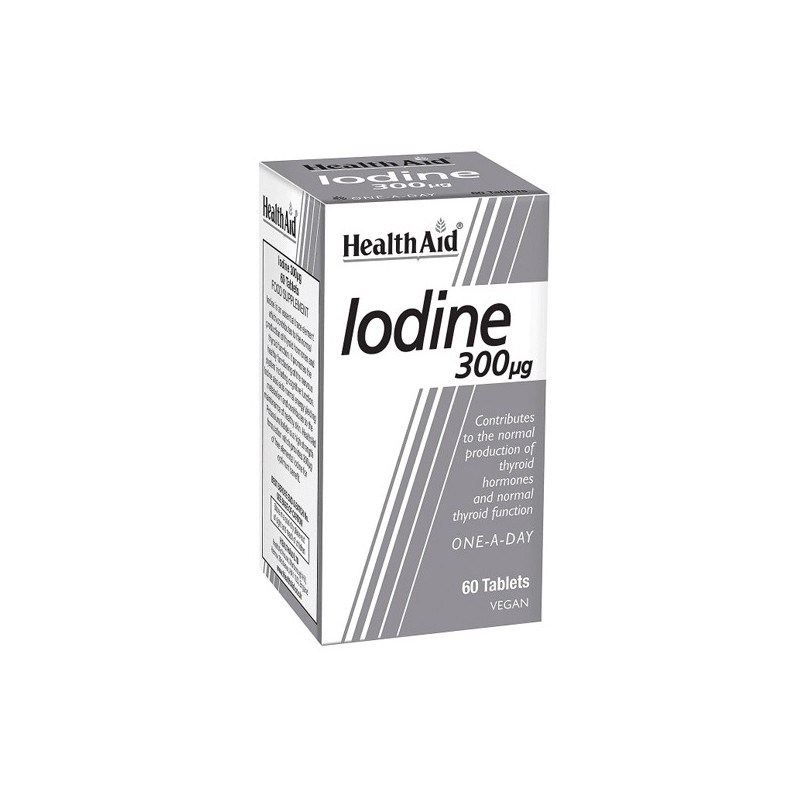 Health Aid Iodine 300mg Tabs 60