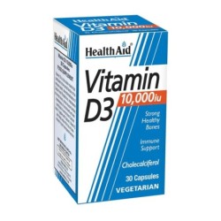 Health Aid Vitamin D3 10,000Iu Caps 30