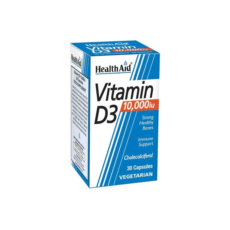 Health Aid Vitamin D3 10,000Iu Caps 30