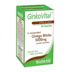 Health Aid Ginkovital 5000mg Caps 30