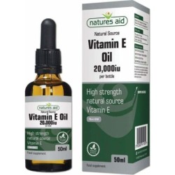 Natures Aid Vitamin E Oil 20,000iu 50ml