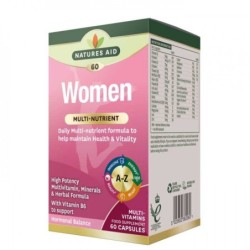 Natures Aid Women Multi Vitamin & Minerals 60Caps