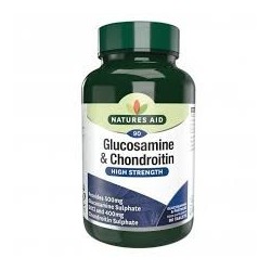 Natures Aid Glucosamine Chondroitin 90Tabs