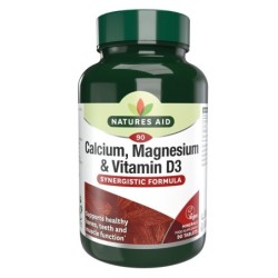 Natures Aid Calcium Magnesium & Vitamin D3 90Tabs
