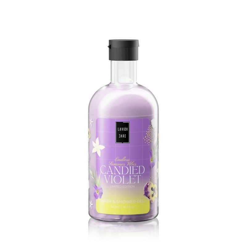 LC Bath & Shower Gel Candied Violet 500ml