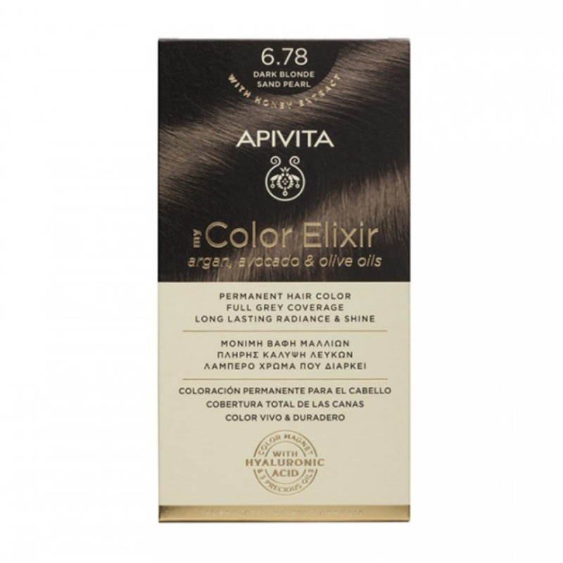 APIVITA HAIR COLOR KIT N6.78