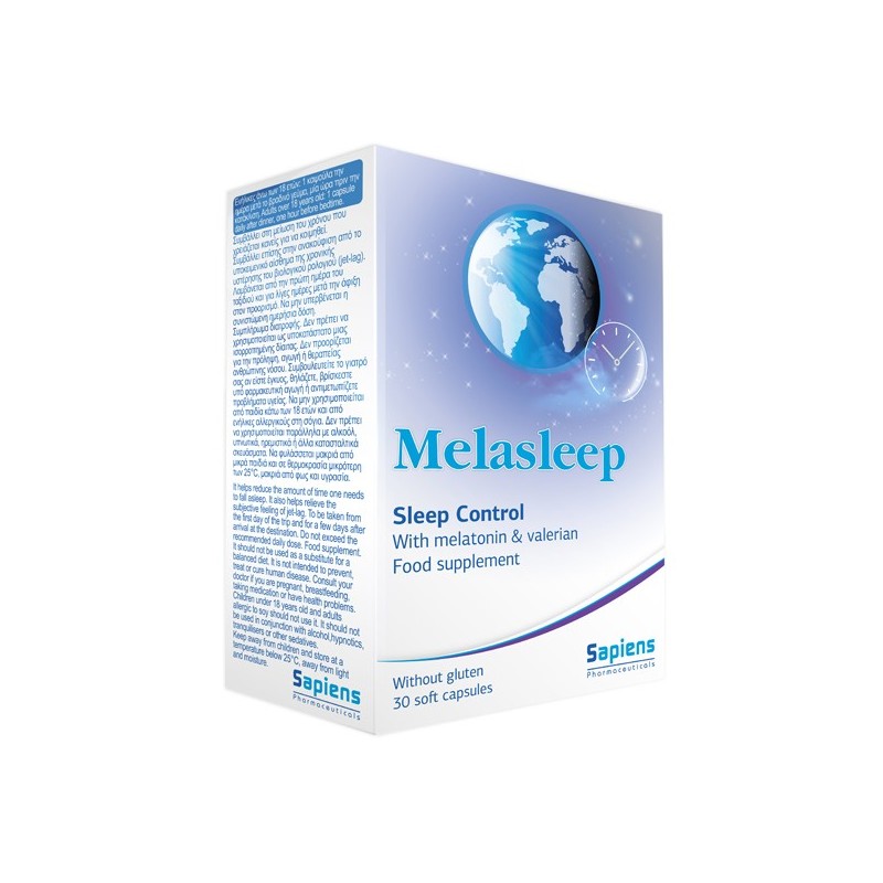 Sapiens Melasleep 30 Soft Caps