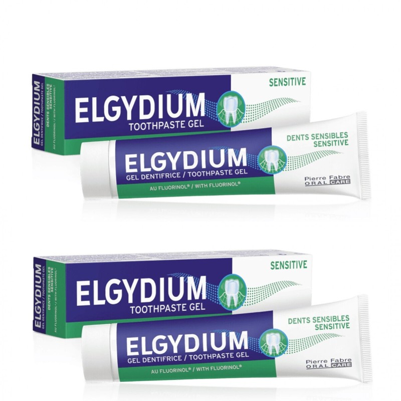 ELGYDIUM SENSITIVE TOOTHPASTE DUO (offer -€1) 2X75ML