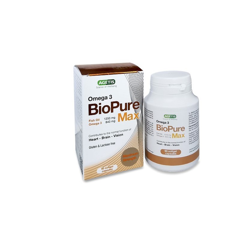 Agetis Bio Pure Max 60 Soft Gel Caps