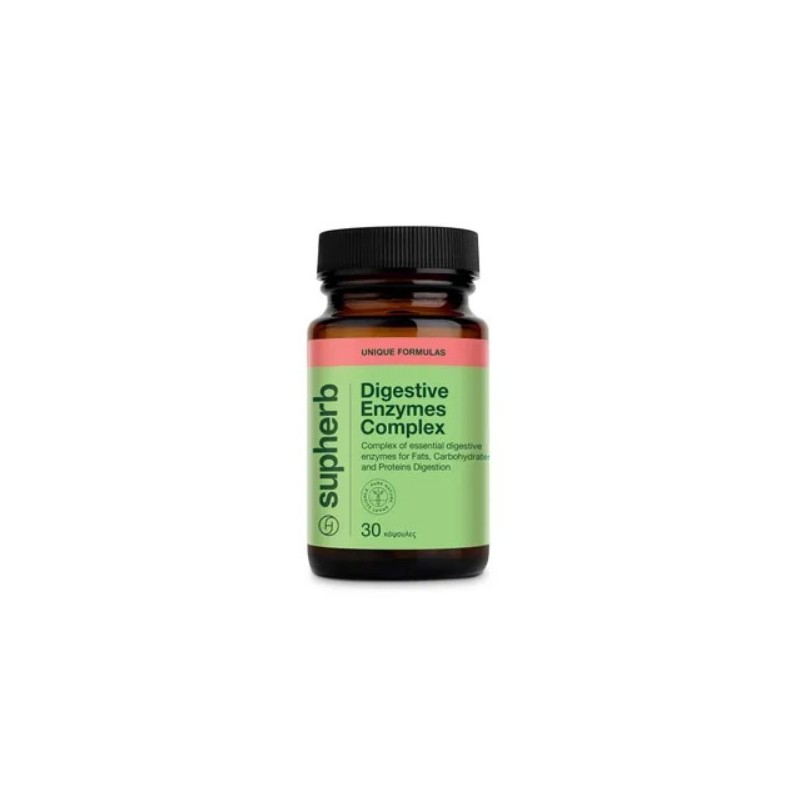 Supherb Digestive Enzymes Complex 30 cap