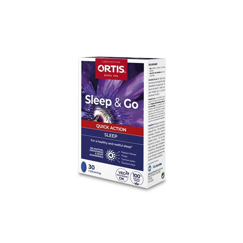 Ortis Sleep & Go 30Tabs