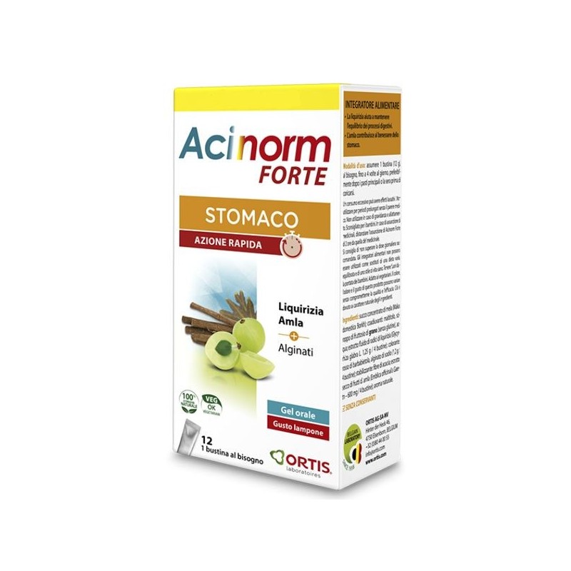 Ortis Acinorm Gel Sticks 12x12gr