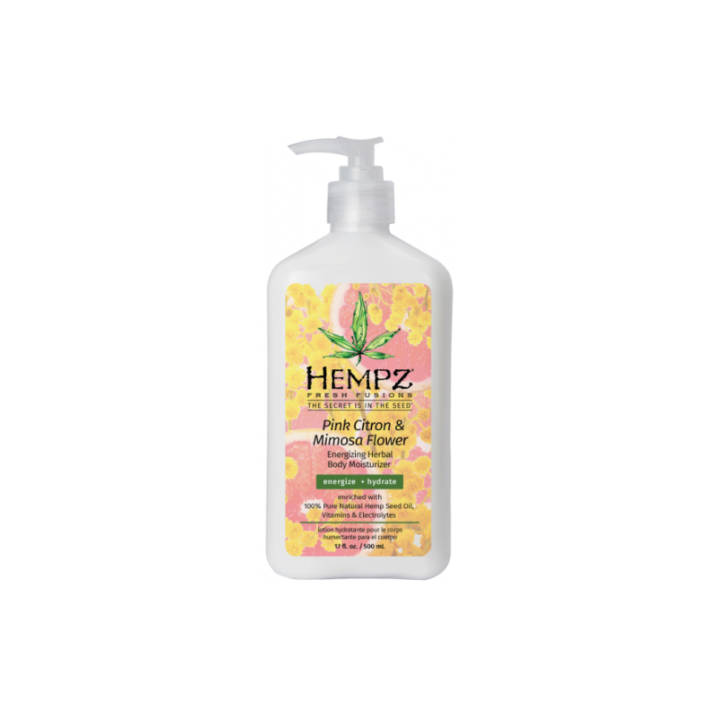 HEMPZ PINK CITRON & MIMOSA FLOWER BODY MOISTURIZER 500ML