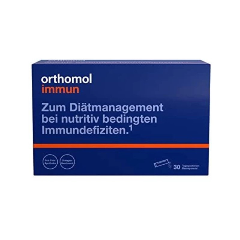 ORTHOMOL IMMUN 30 ORANGE DRY GRANULES