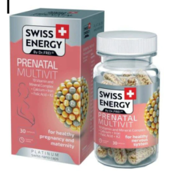 SWISS ENERGY NANO PRENATAL 30 CAPS