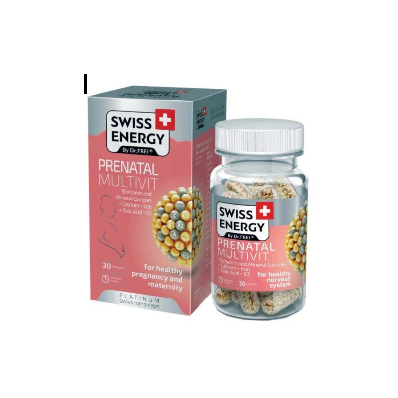 SWISS ENERGY NANO PRENATAL 30 CAPS
